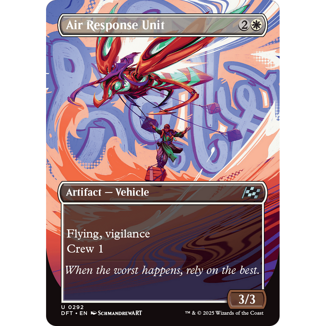 Air Response Unit (DFT-292) - Aetherdrift (Borderless) Foil