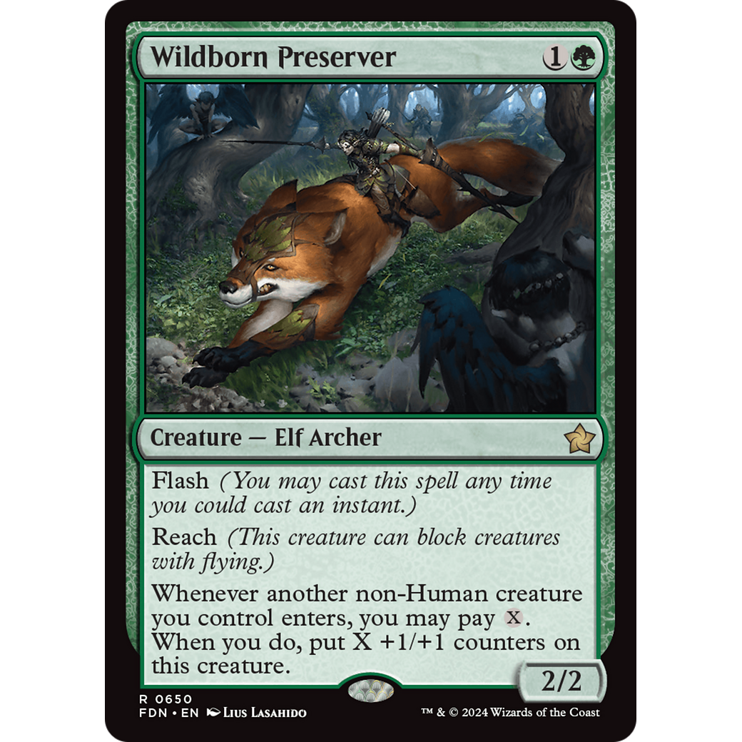 Wildborn Preserver (FDN-650) - Foundations