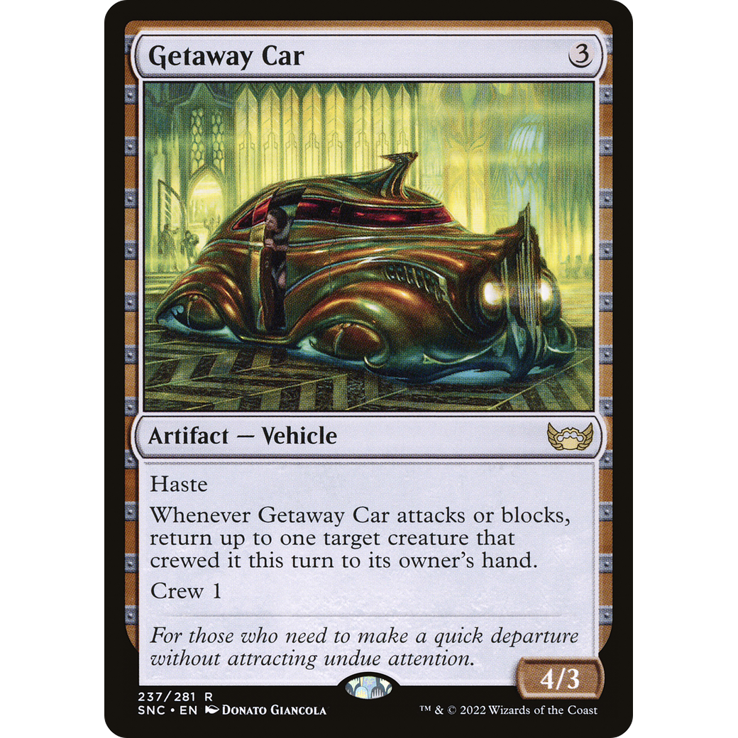 Getaway Car (SNC-237) - Streets of New Capenna Foil