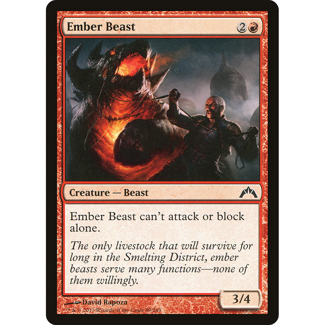 Ember Beast (GTC-089) - Gatecrash