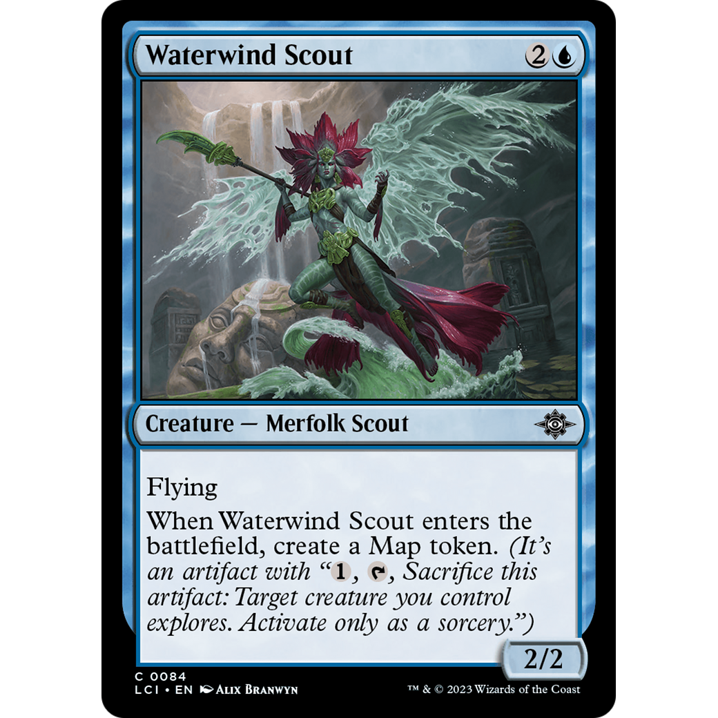 Waterwind Scout (LCI-084) - The Lost Caverns of Ixalan