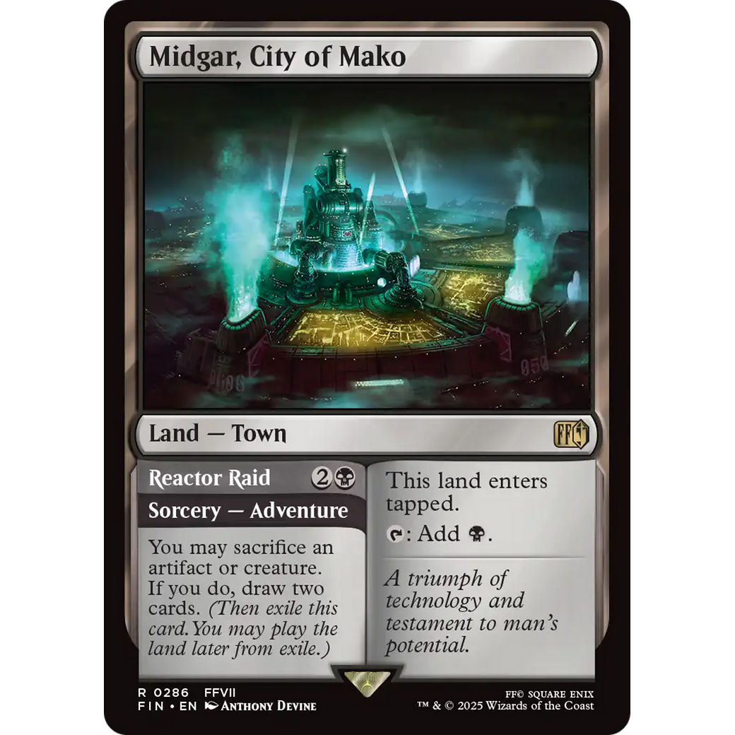 Midgar, City of Mako // Reactor Raid (FIN-286) - FINAL FANTASY