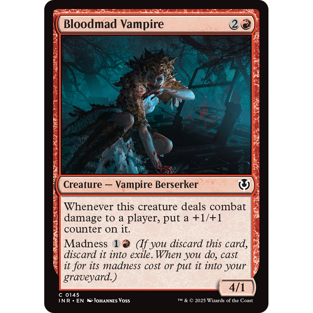 Bloodmad Vampire (INR-145) - Innistrad Remastered Foil