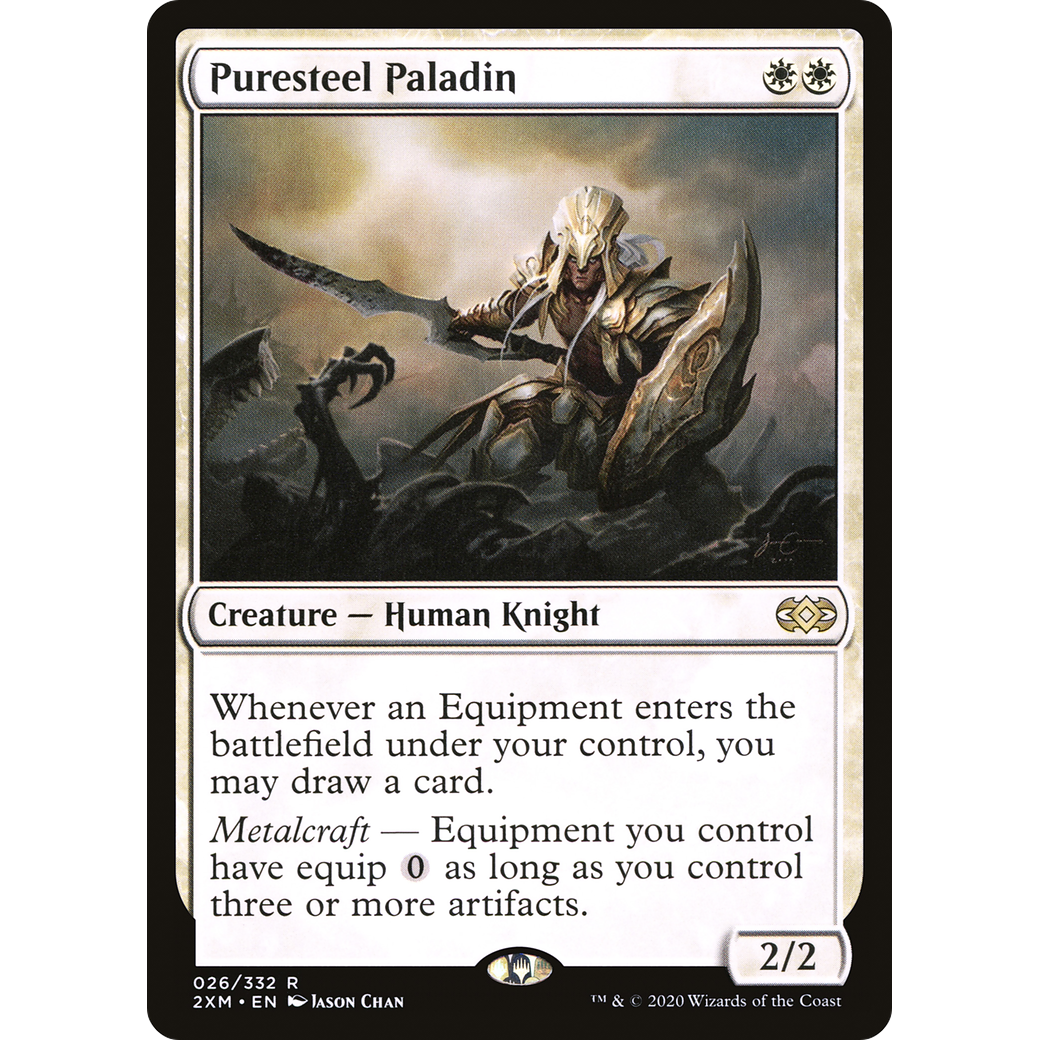 Puresteel Paladin (2XM-026) - Double Masters