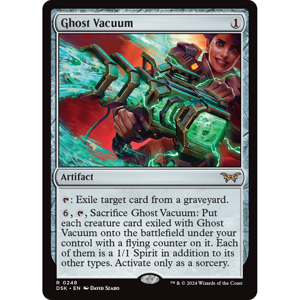 Ghost Vacuum (DSK-248) - Duskmourn: House of Horror Foil