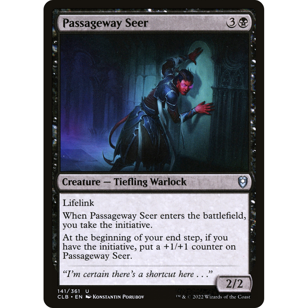 Passageway Seer (CLB-141) - Commander Legends: Battle for Baldur's Gate Foil