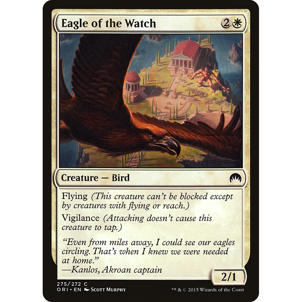 Eagle of the Watch (ORI-275) - Magic Origins