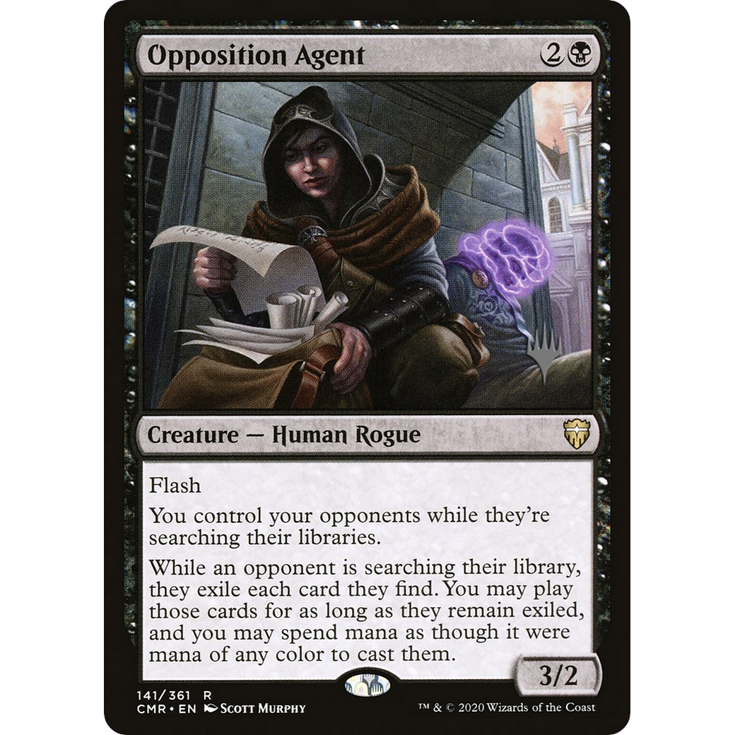 Opposition Agent (PPMKM-141) - Commander Legends Promos