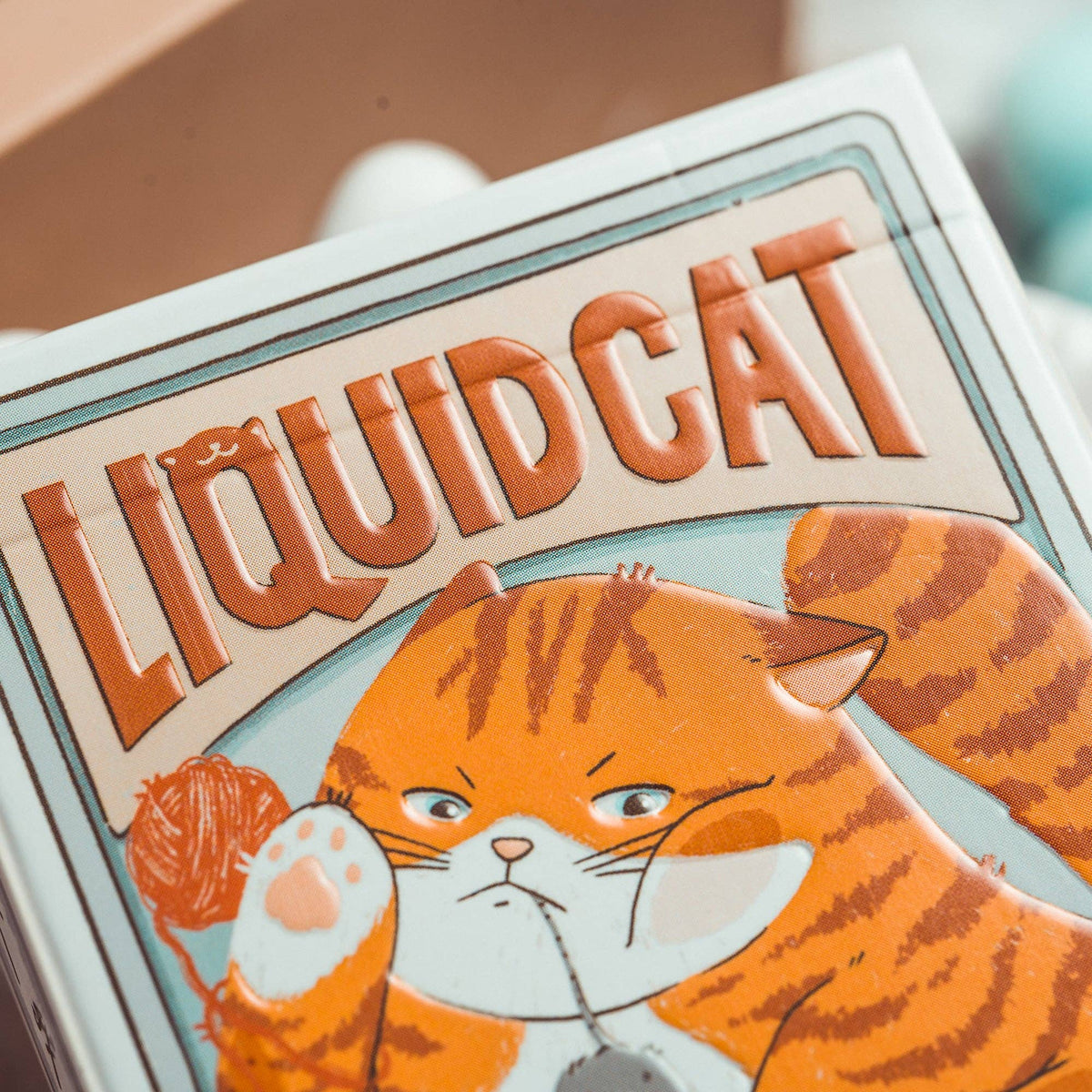 Naughty Dog & Liquid Cat Playing Cards: Liquid Cat