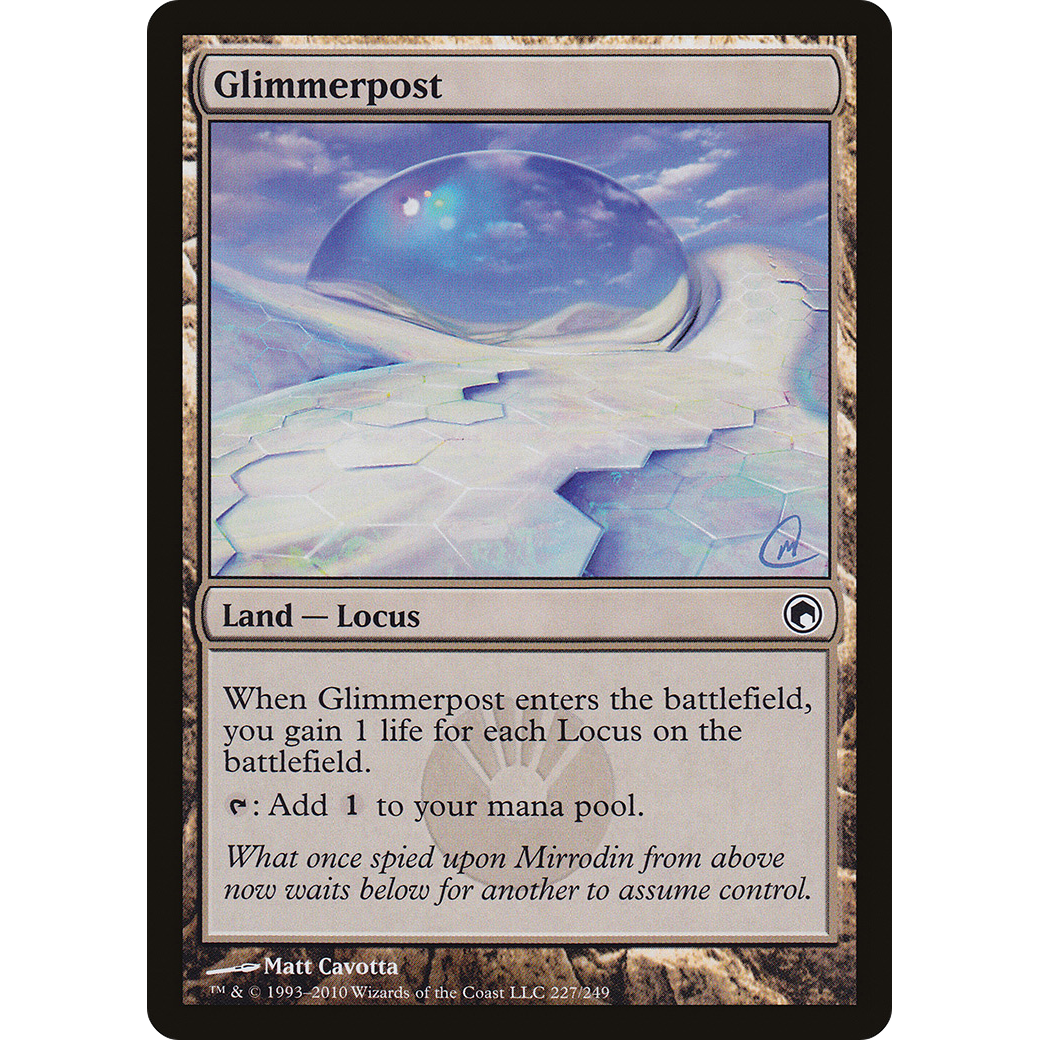Glimmerpost (SOM-227) - Scars of Mirrodin
