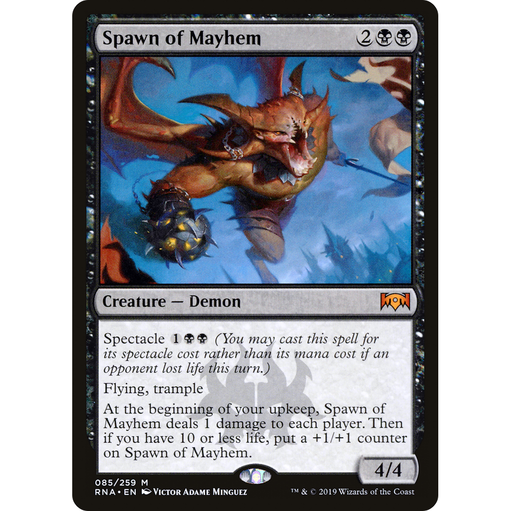 Spawn of Mayhem (RNA-085) - Ravnica Allegiance