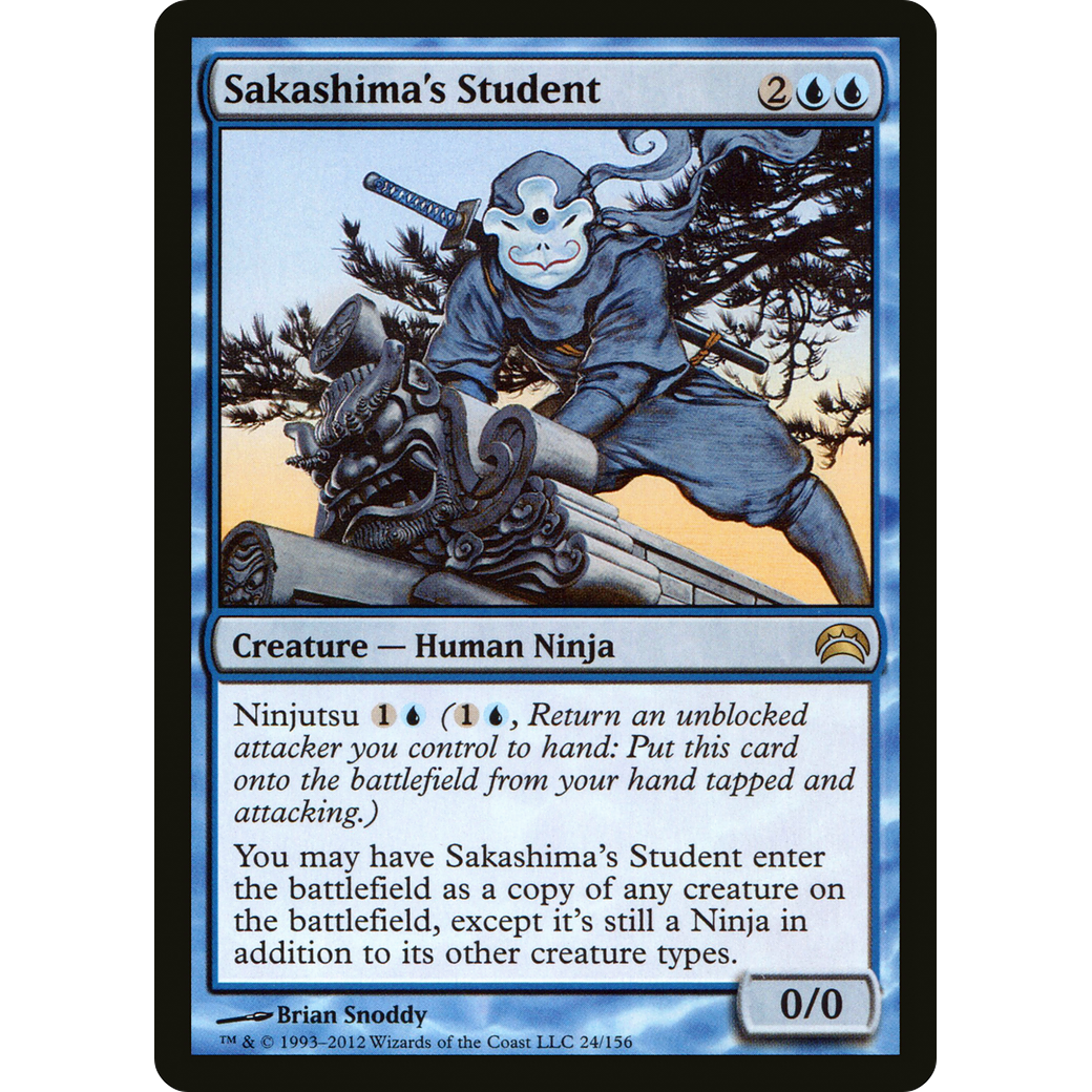 Sakashima's Student (PC2-024) - Planechase 2012 Foil