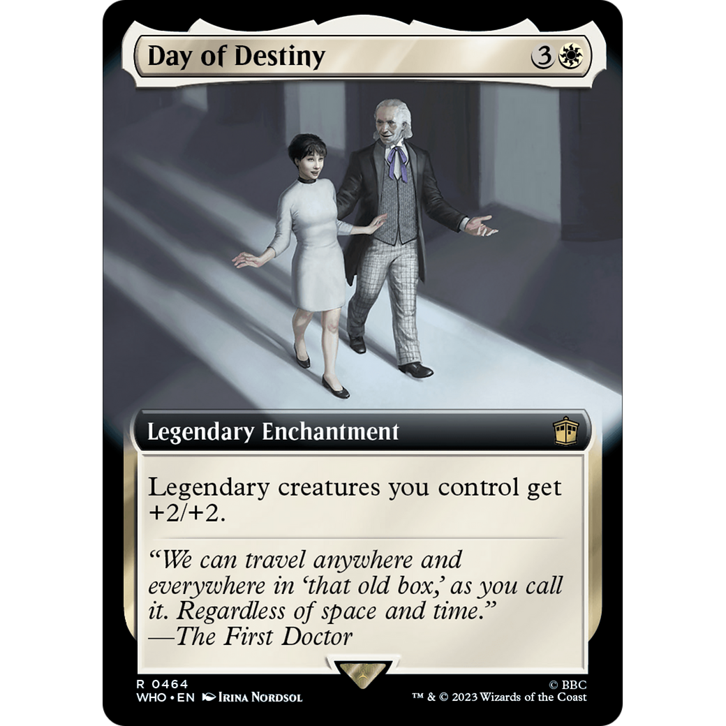 Day of Destiny (Extended Art) (WHO-464) - Doctor Who: (Extended Art)