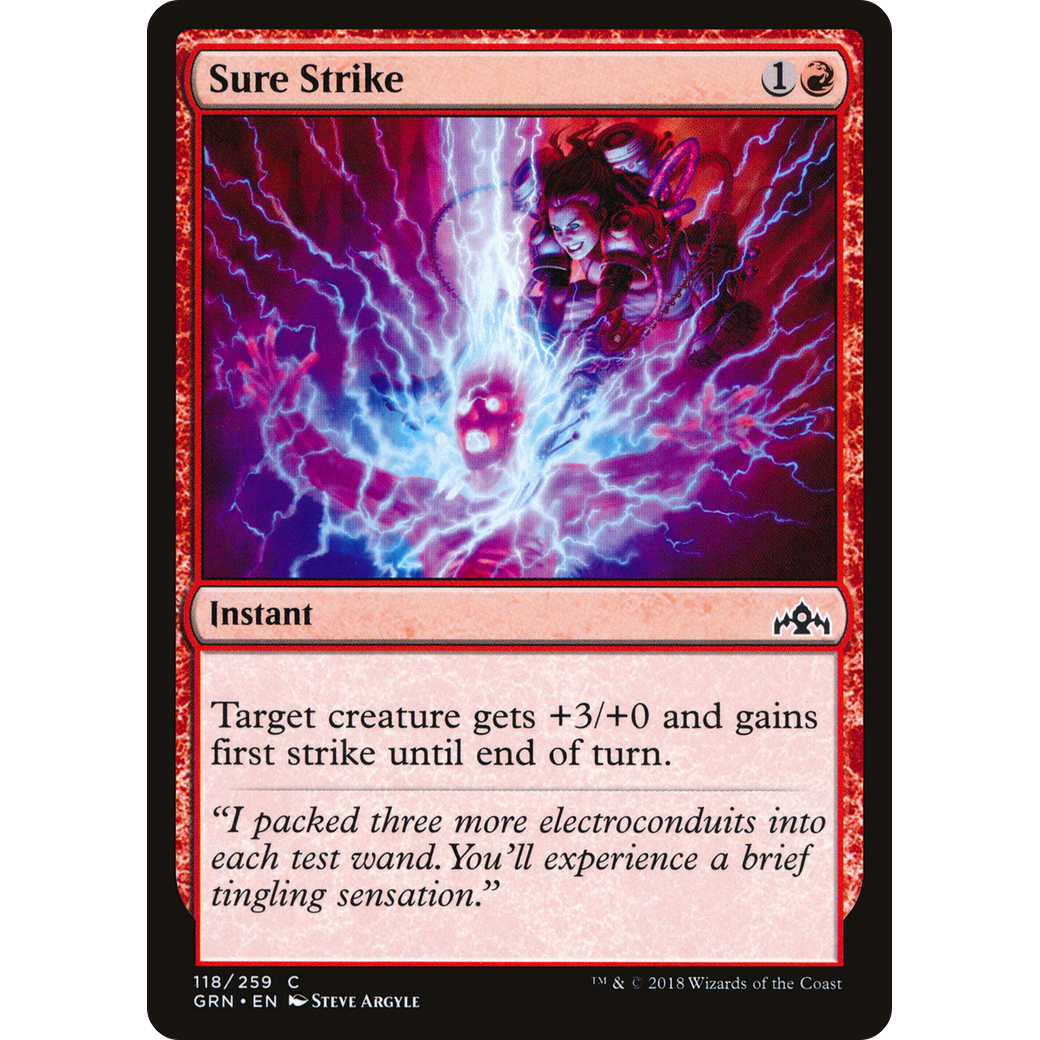 Sure Strike (GRN-118) - Guilds of Ravnica
