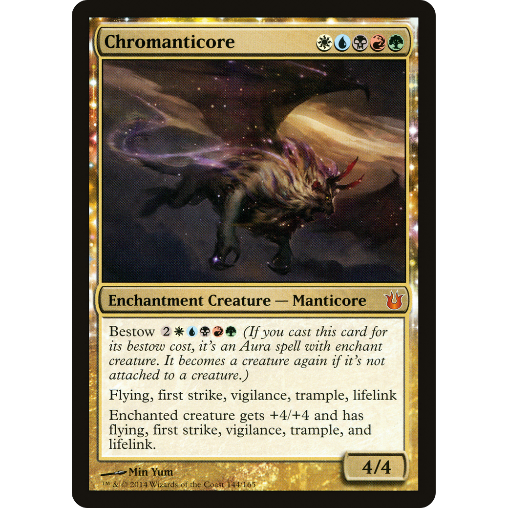 Chromanticore (BNG-144) - Born of the Gods: (enchantment)