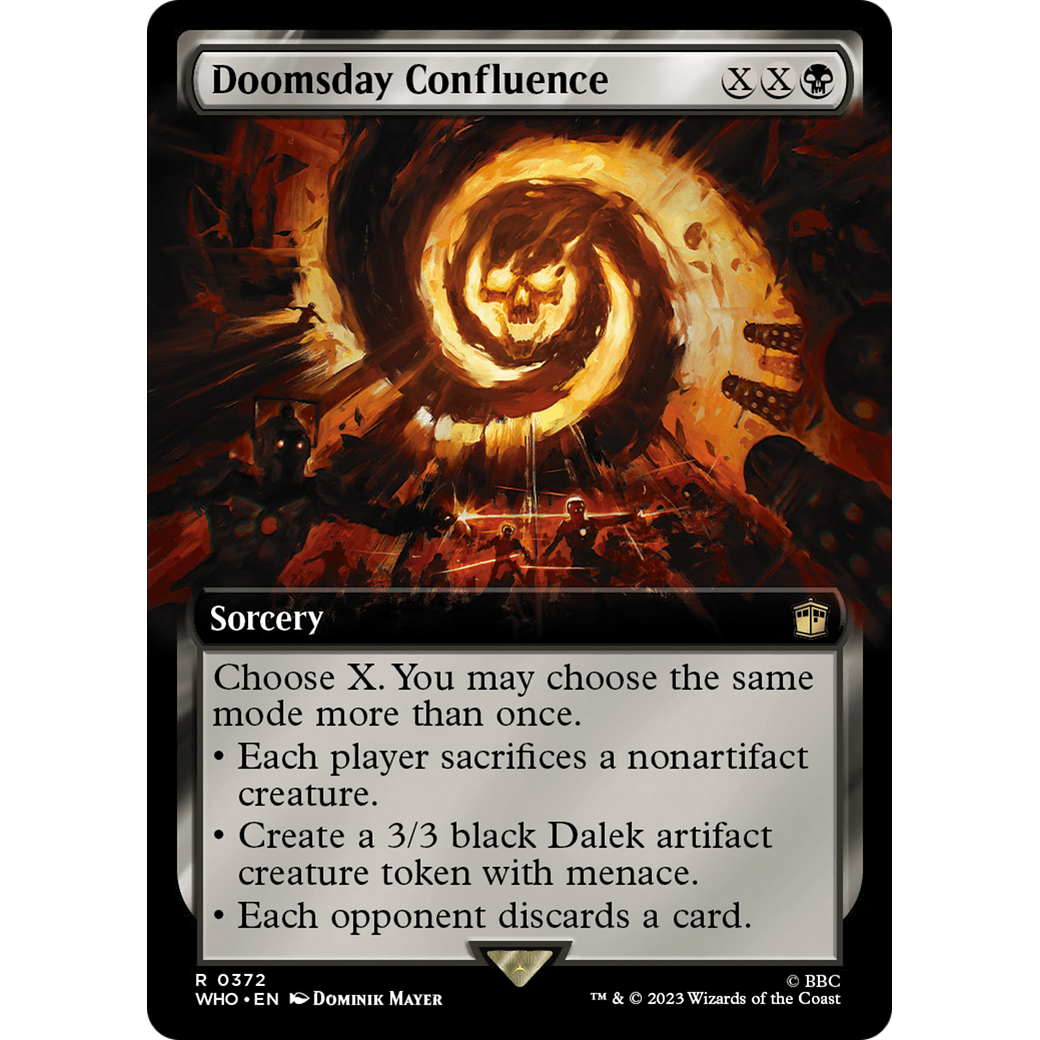 Doomsday Confluence (Extended Art) (WHO-372) - Doctor Who: (Extended Art)