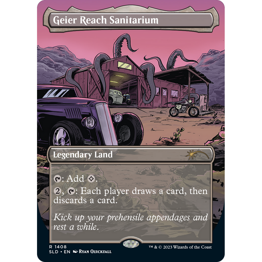 Geier Reach Sanitarium (SLD-1408) - Secret Lair Drop (Borderless)