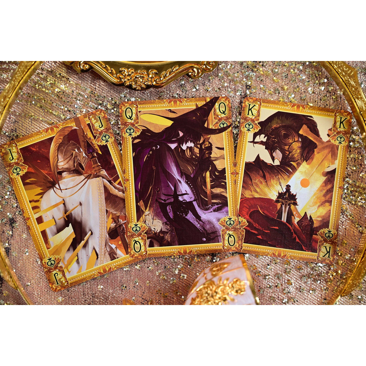 King Arthur Playing Cards V2: Excalibur: Golden Dawn (Standard)