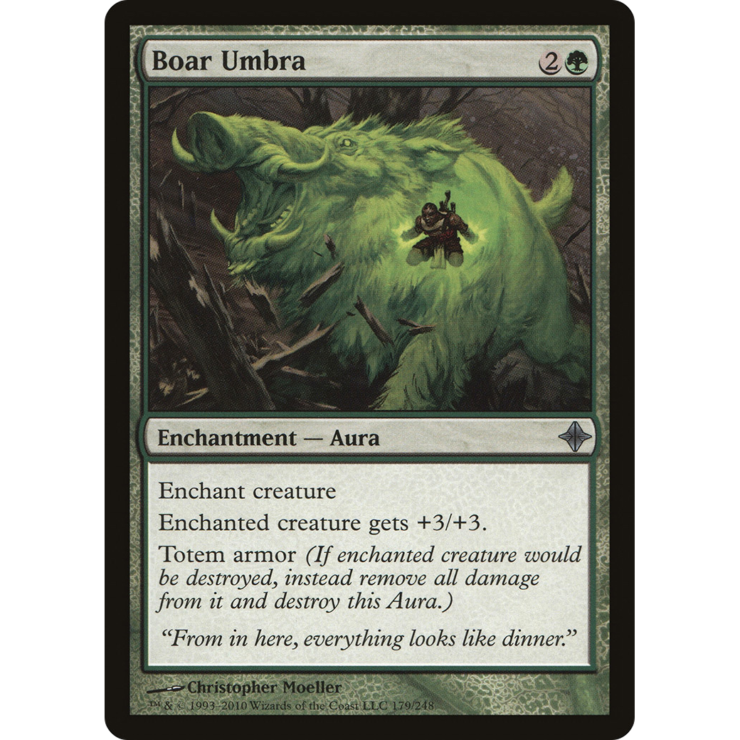 Boar Umbra (ROE-179) - Rise of the Eldrazi Foil