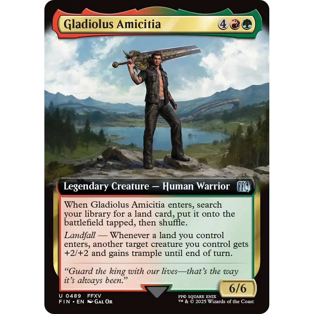 Gladiolus Amicitia (FIN-489) - FINAL FANTASY: (Extended Art)