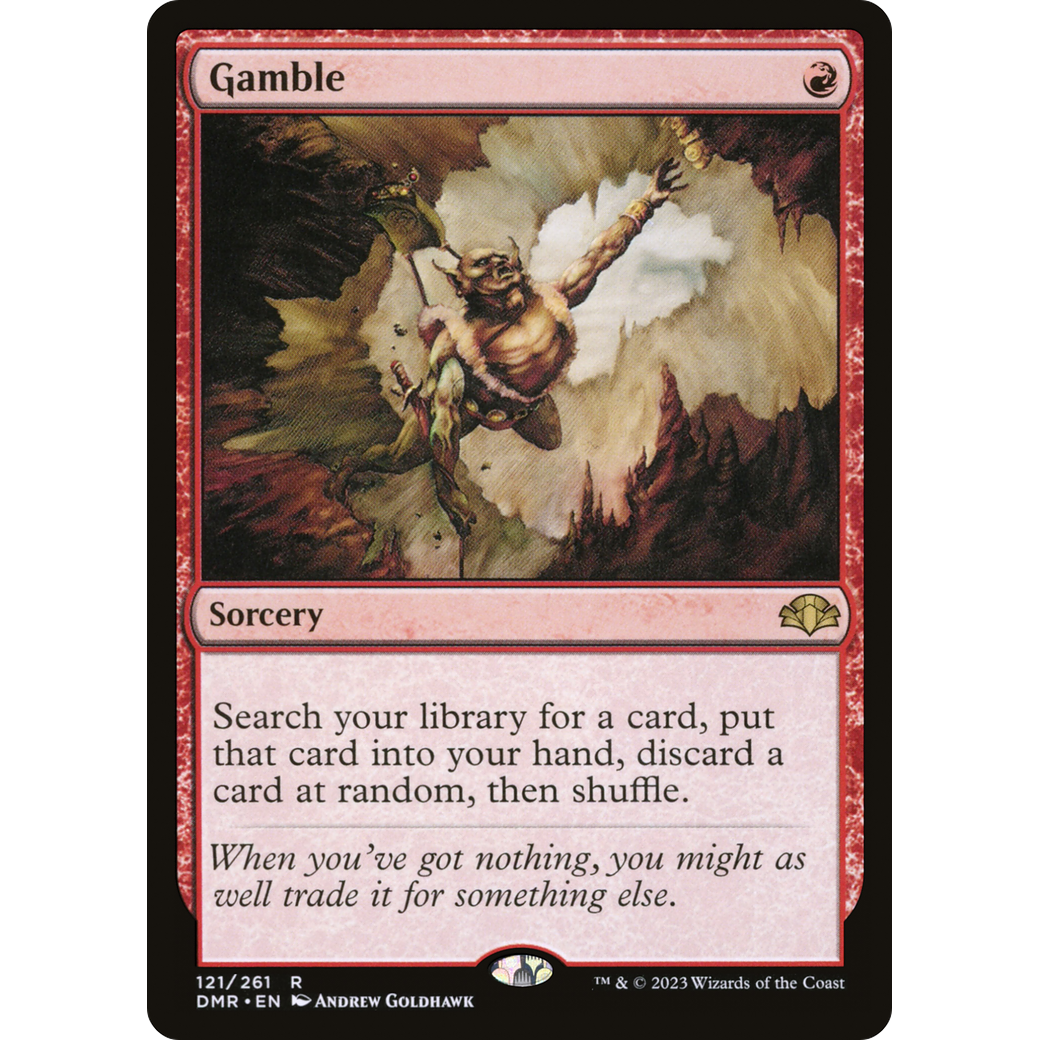 Gamble (DMR-121) - Dominaria Remastered