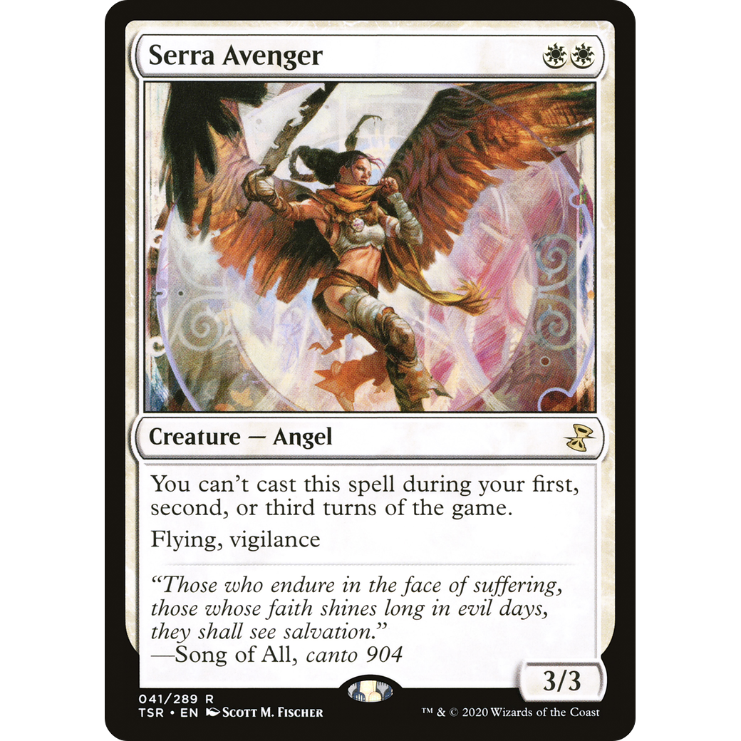 Serra Avenger (TSR-041) - Time Spiral Remastered Foil