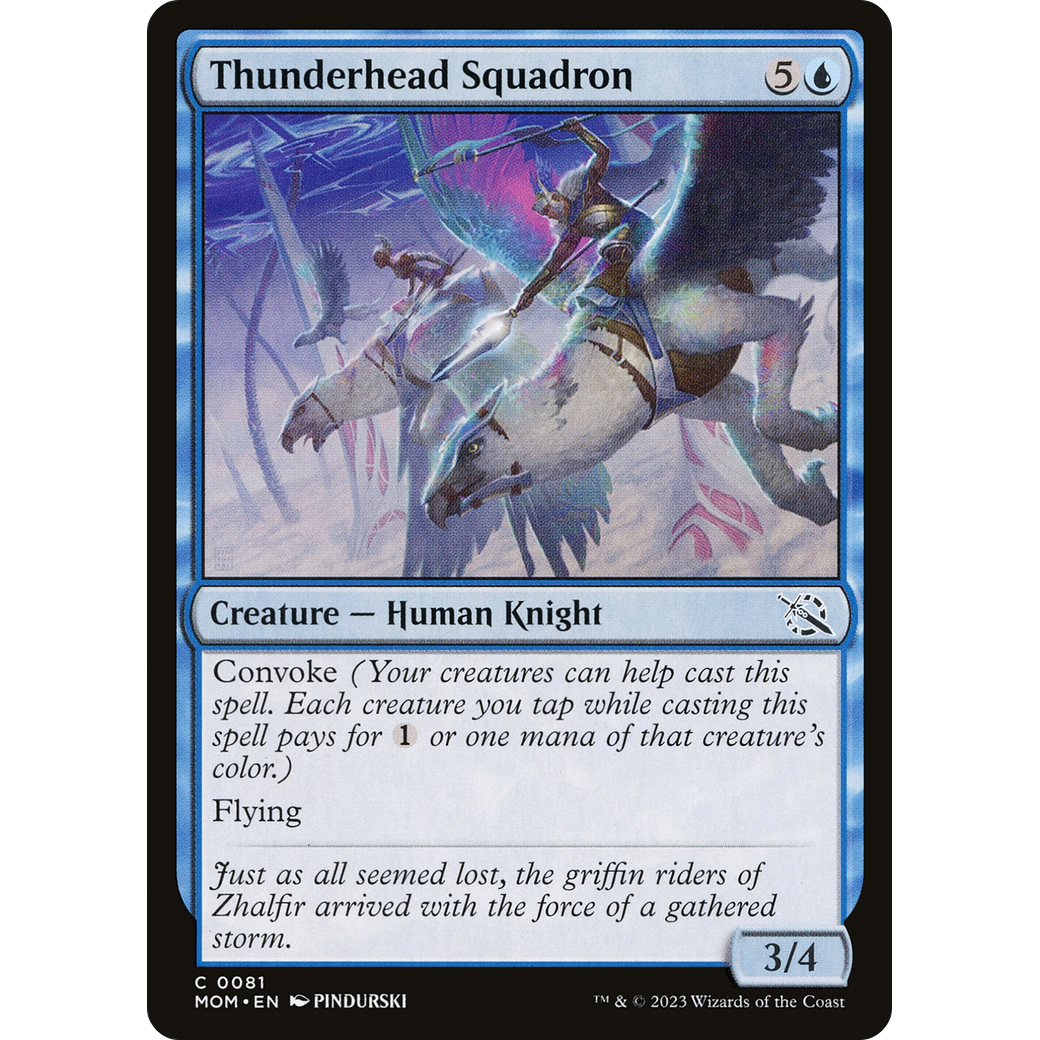 Thunderhead Squadron (MOM-081) - March of the Machine