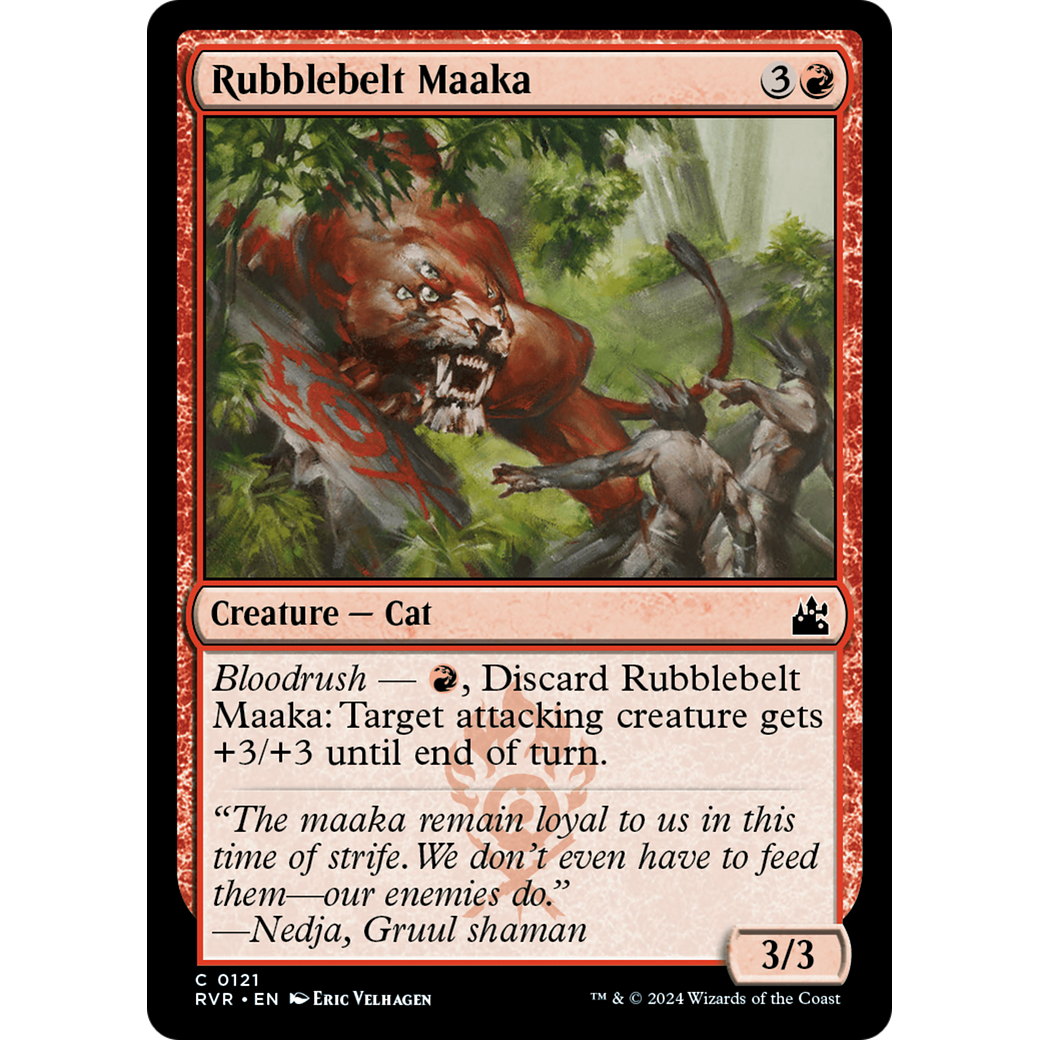 Rubblebelt Maaka (RVR-121) - Ravnica Remastered