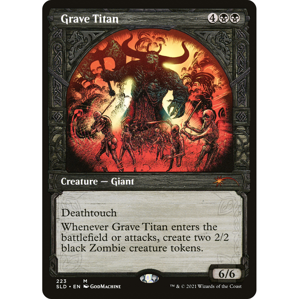 Grave Titan (223) (SLD-223) - Secret Lair Drop: (Showcase)