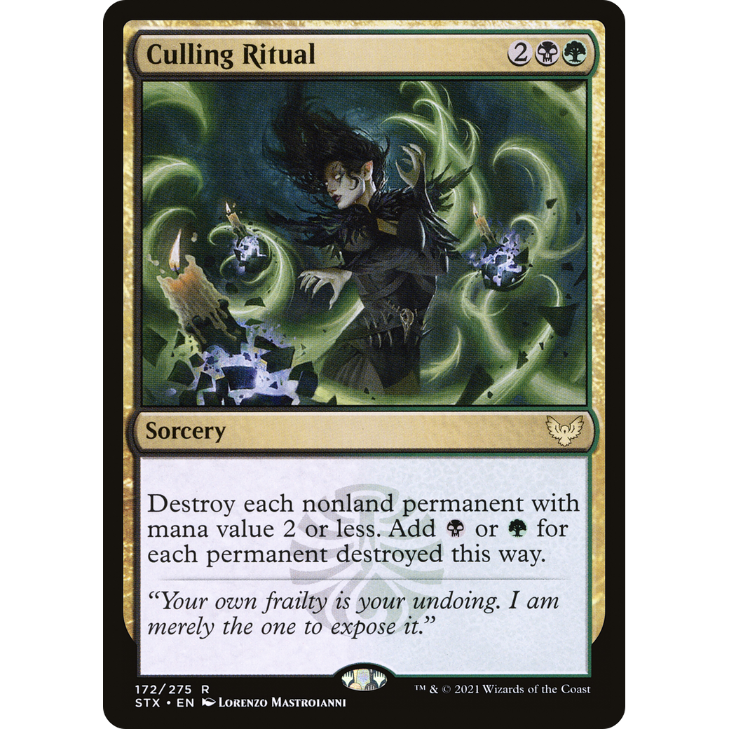 Culling Ritual (STX-172) - Strixhaven: School of Mages