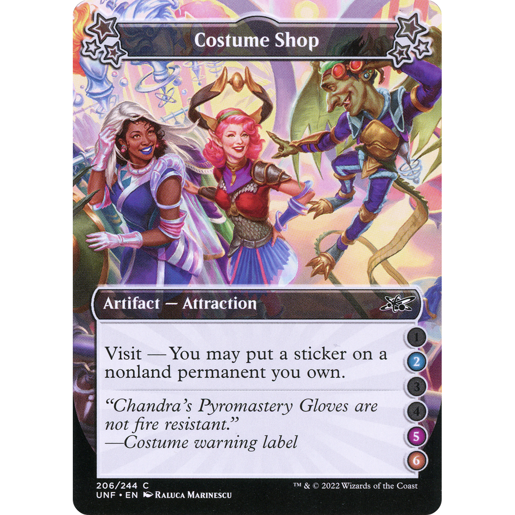 Costume Shop (2-5-6) (UNF-206) - Unfinity