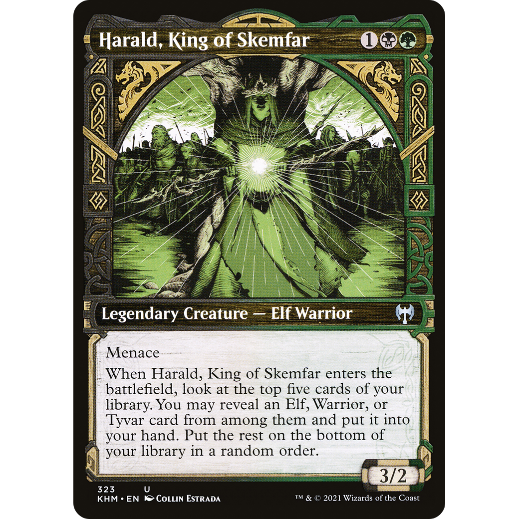 Harald, King of Skemfar (Showcase) (KHM-323) - Kaldheim: (Showcase)