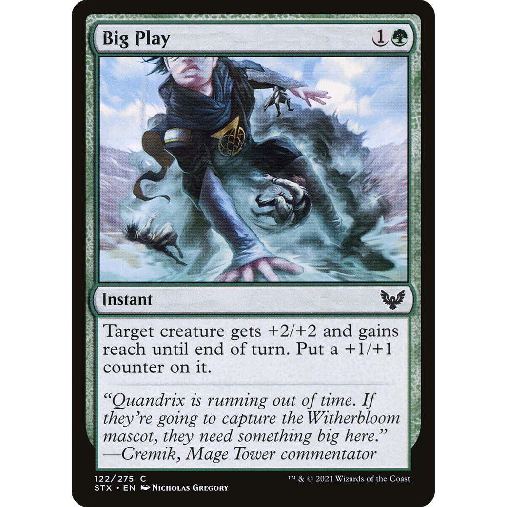 Big Play (STX-122) - Strixhaven: School of Mages Foil