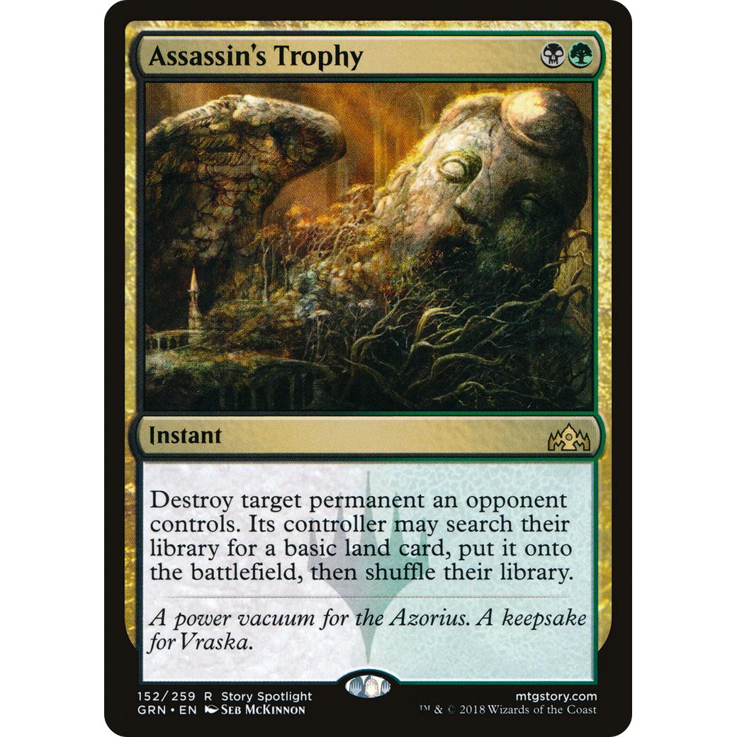 Assassin's Trophy (GRN-152) - Guilds of Ravnica Foil