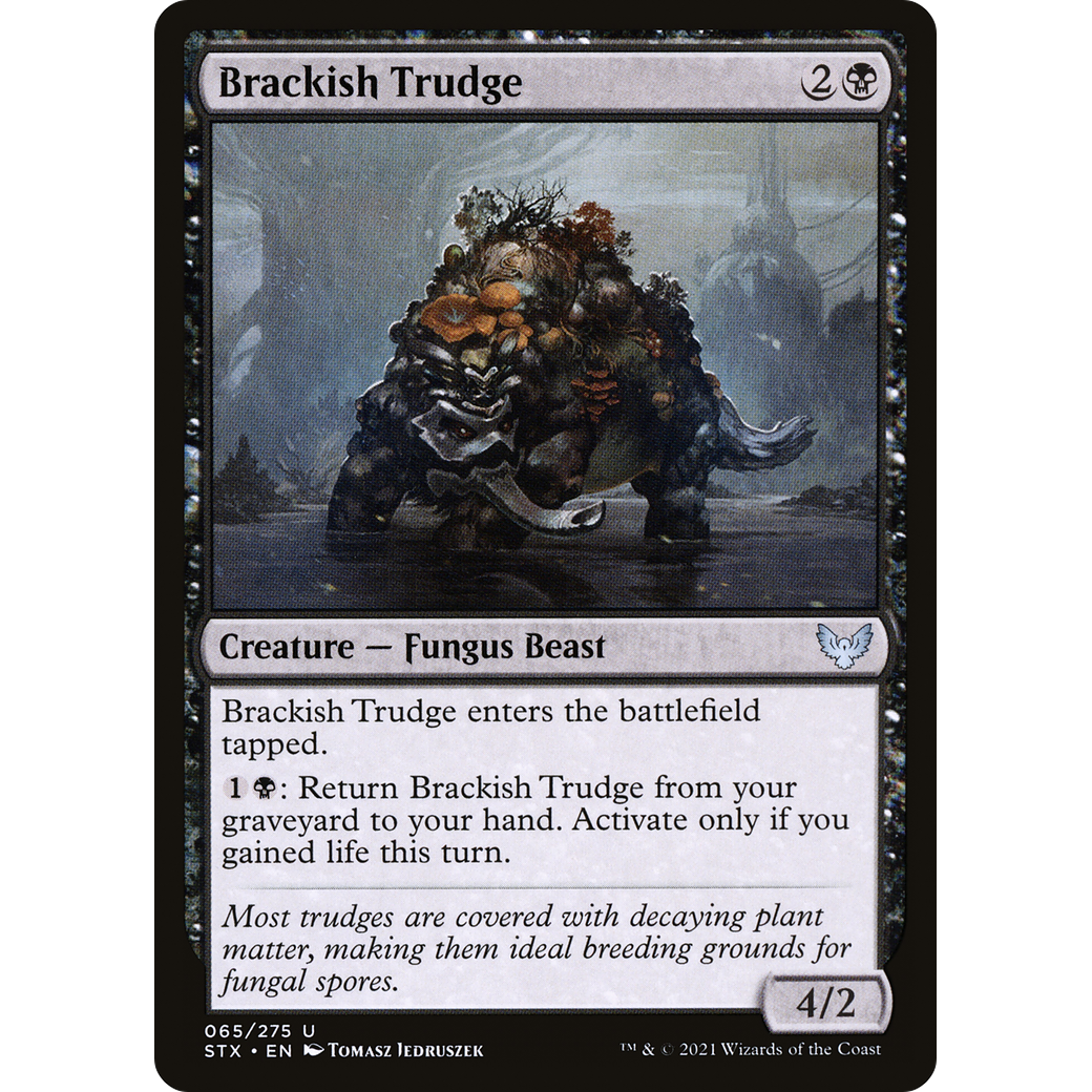Brackish Trudge (STX-065) - Strixhaven: School of Mages Foil