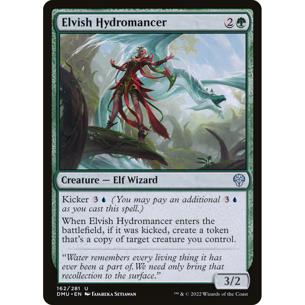 Elvish Hydromancer (DMU-162) - Dominaria United