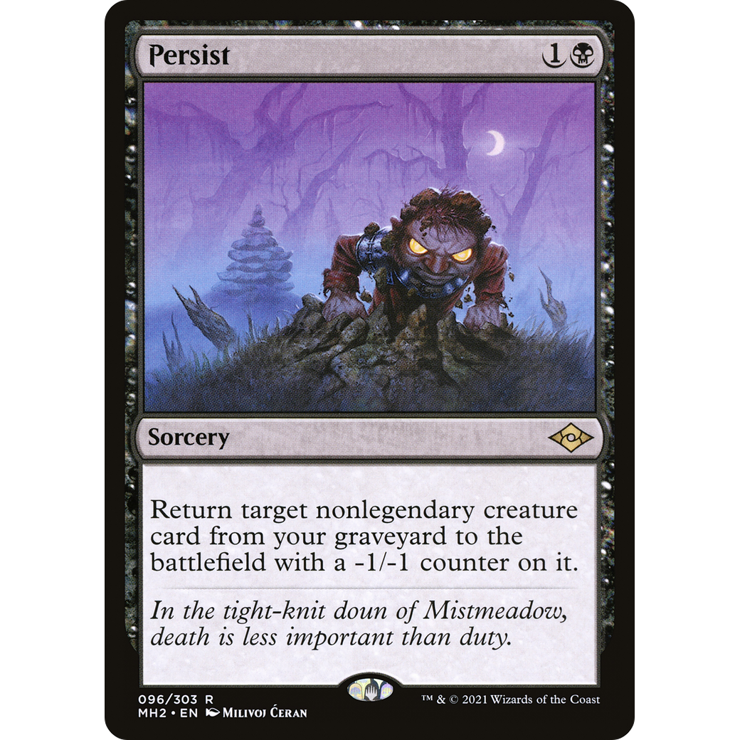 Persist (MH2-096) - Modern Horizons 2 Foil