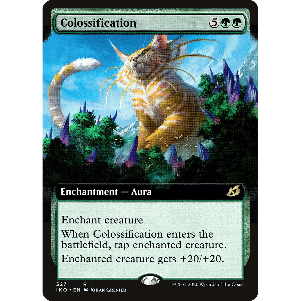 Colossification (Extended Art) (IKO-327) - Ikoria: Lair of Behemoths: (Extended Art)