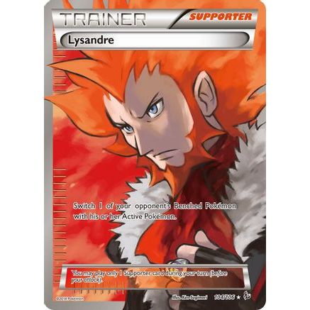Lysandre (104 Full Art) 104/106 - XY  Flashfire Holofoil