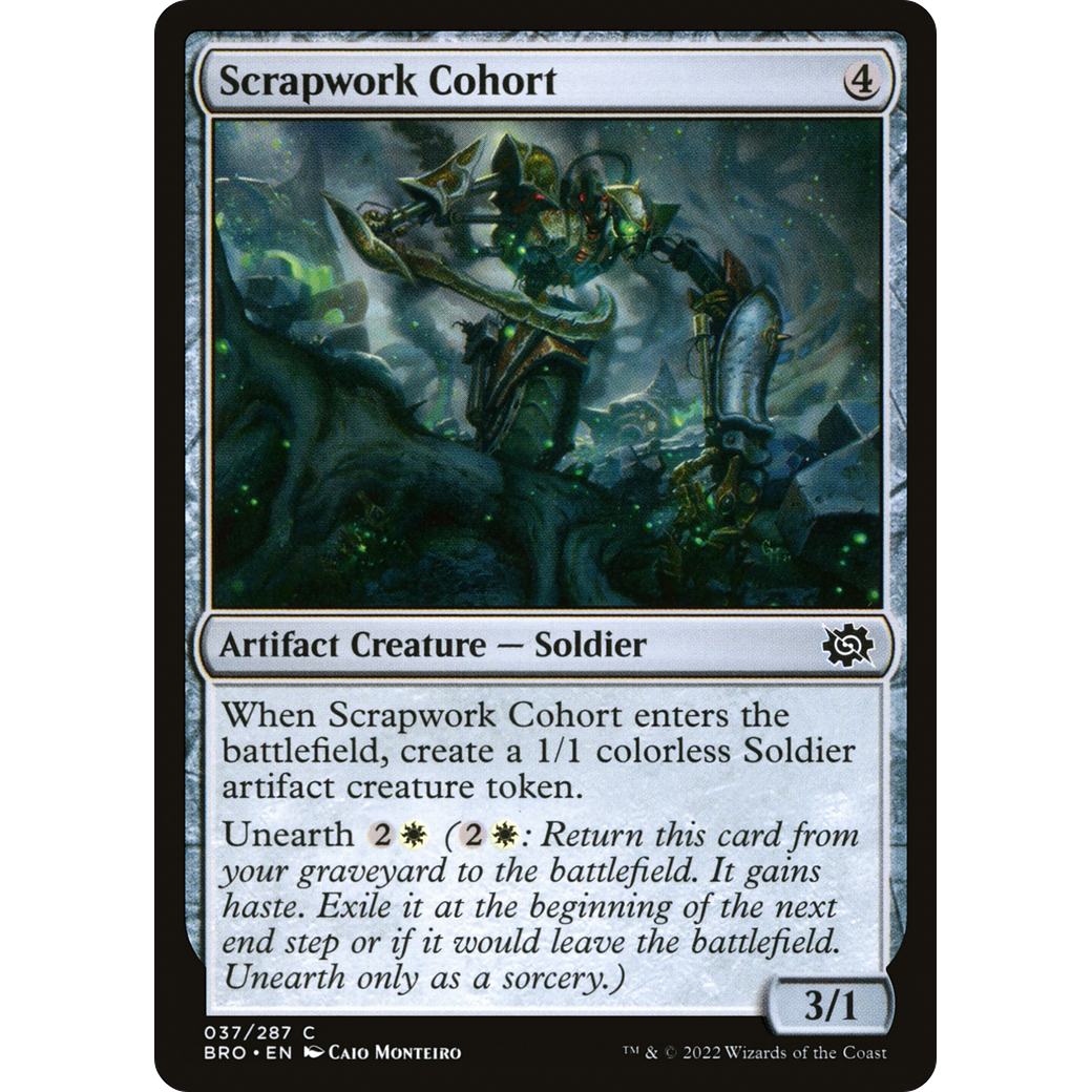 Scrapwork Cohort (BRO-037) - The Brothers' War Foil