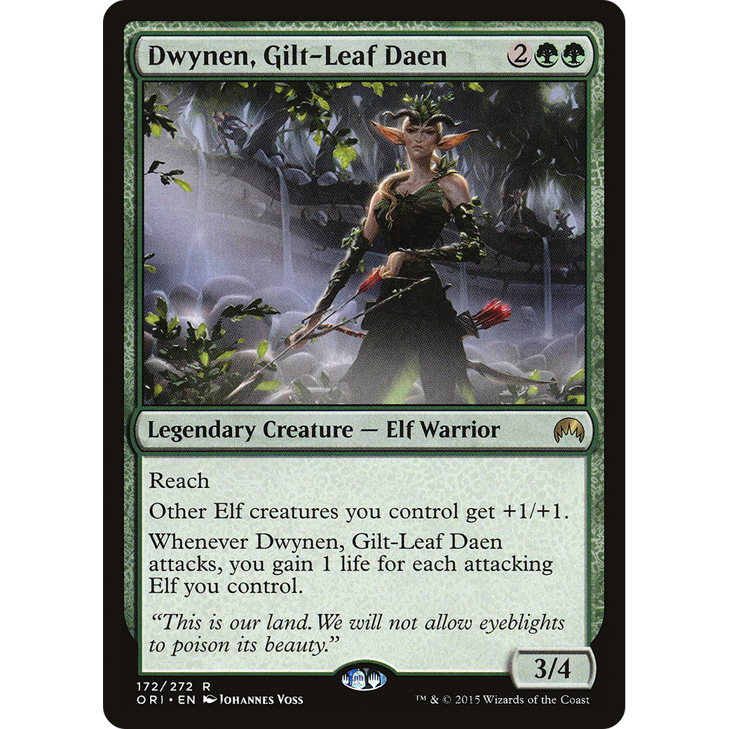 Dwynen, Gilt-Leaf Daen (ORI-172) - Magic Origins