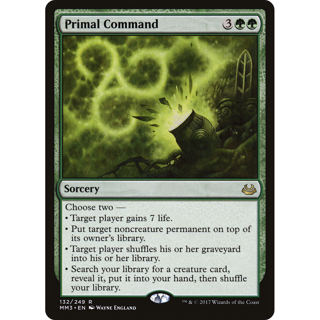 Primal Command (MM3-132) - Modern Masters 2017