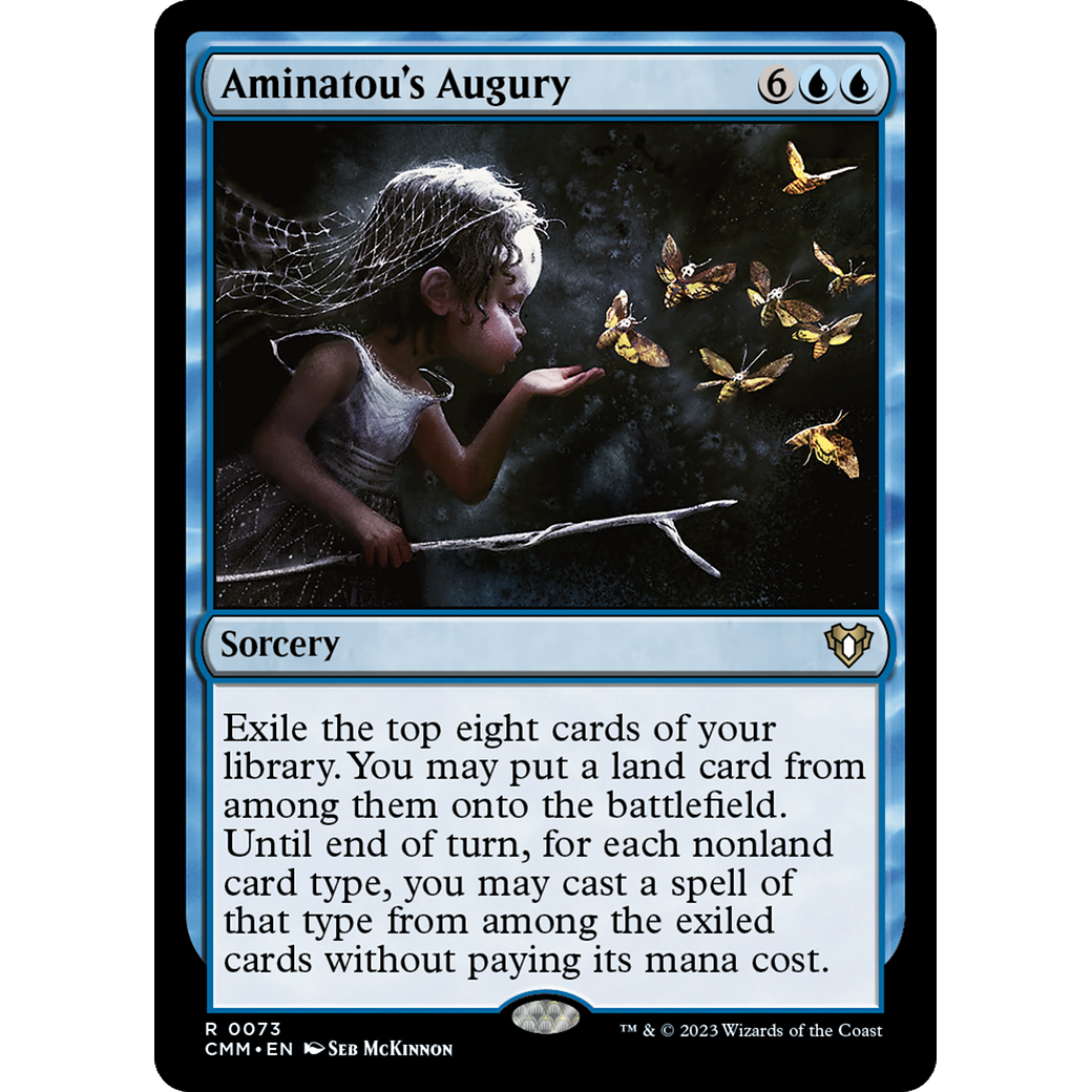 Aminatou's Augury (CMM-073) - Commander Masters Foil