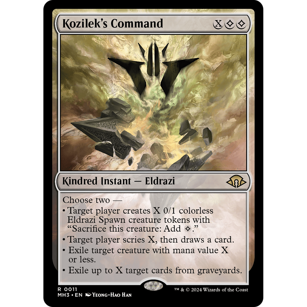Kozilek's Command (MH3-011) - Modern Horizons 3