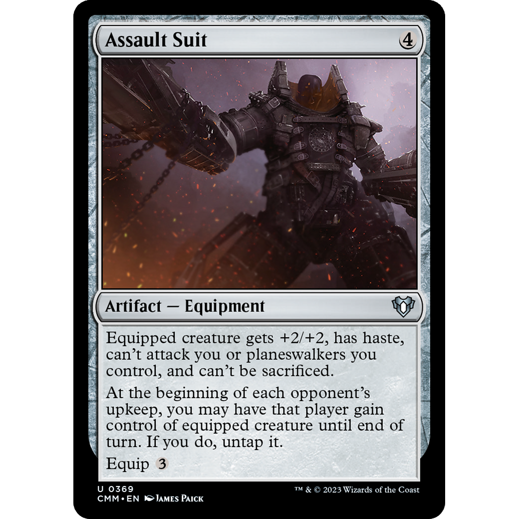 Assault Suit (CMM-369) - Commander Masters