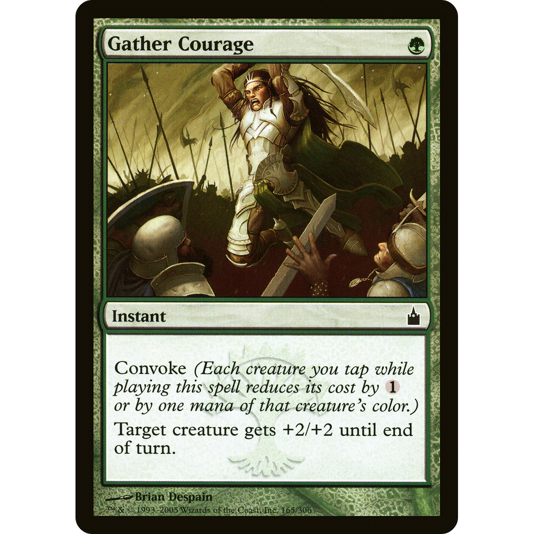 Gather Courage (RAV-165) - Ravnica: City of Guilds