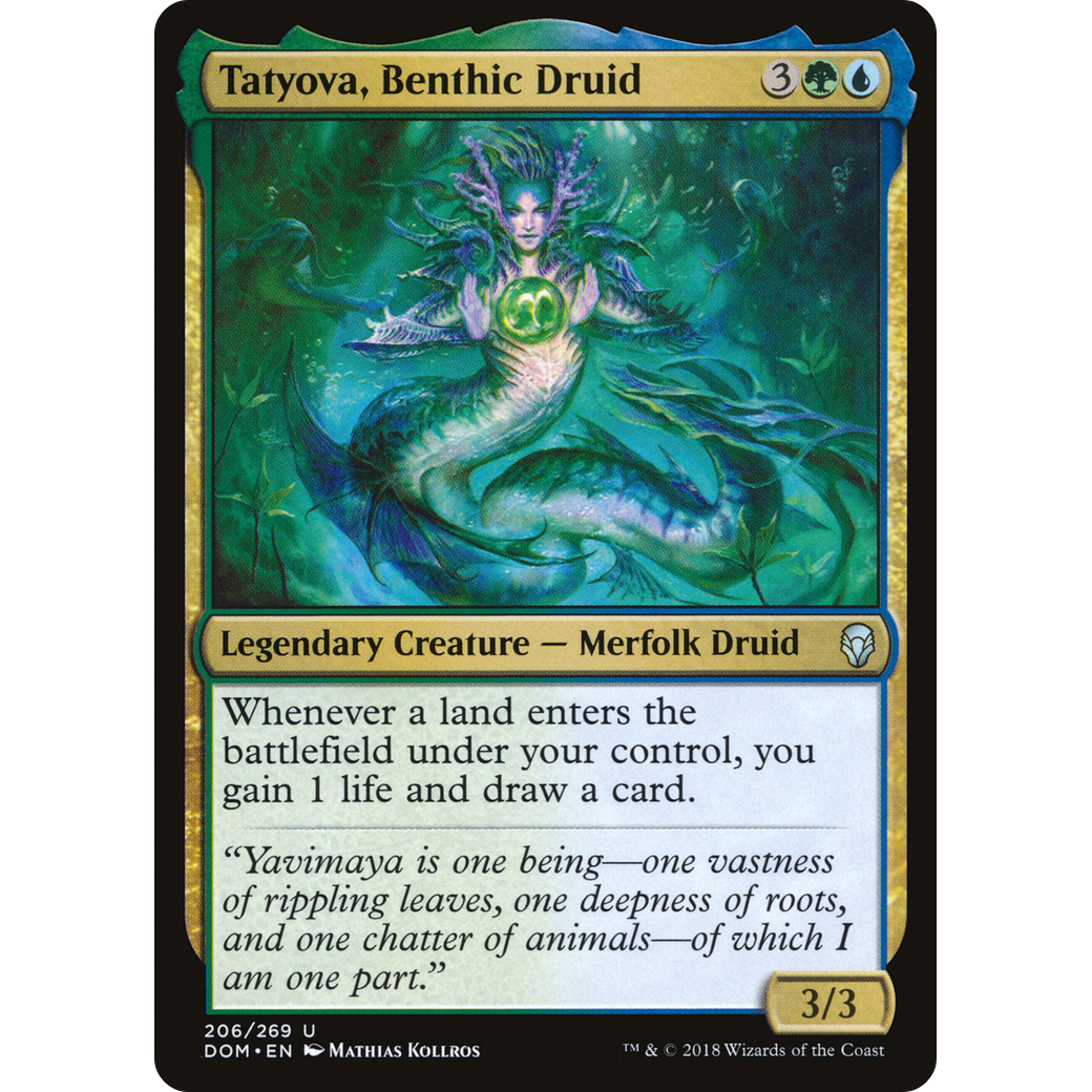Tatyova, Benthic Druid (DOM-206) - Dominaria