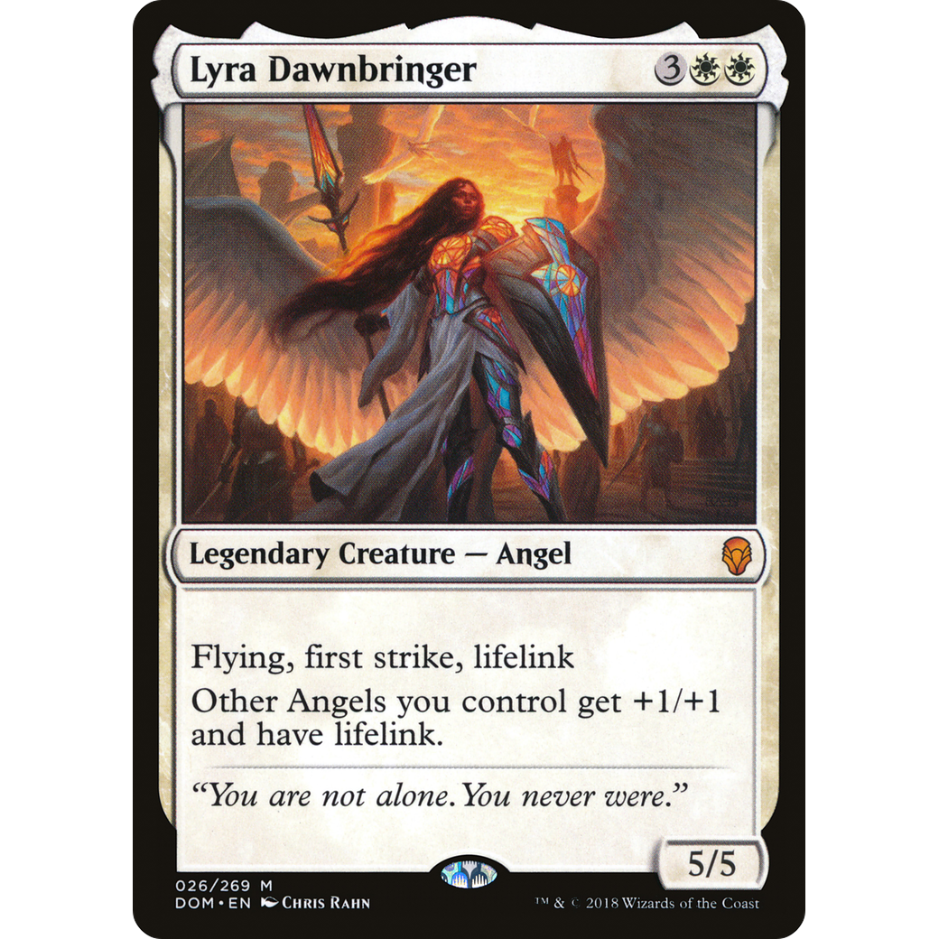 Lyra Dawnbringer (DOM-026) - Dominaria Foil