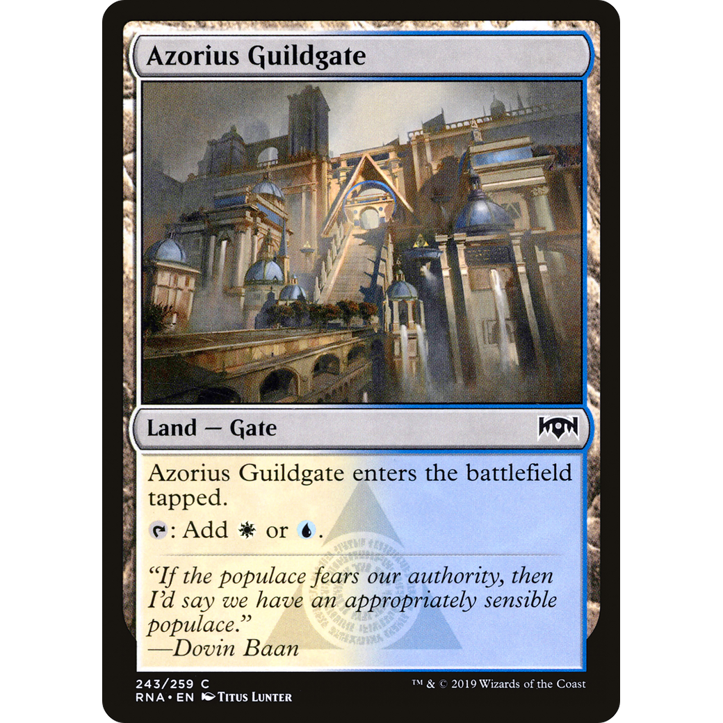 Azorius Guildgate (243) (RNA-243) - Ravnica Allegiance