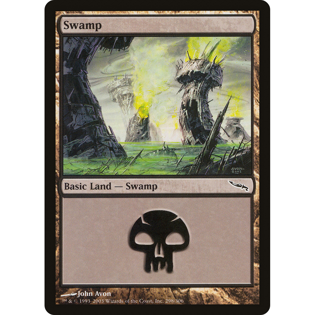 Swamp (298) (MRD-298) - Mirrodin